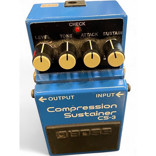 Used BOSS CS3 Compressor Sustainer Effect Pedal