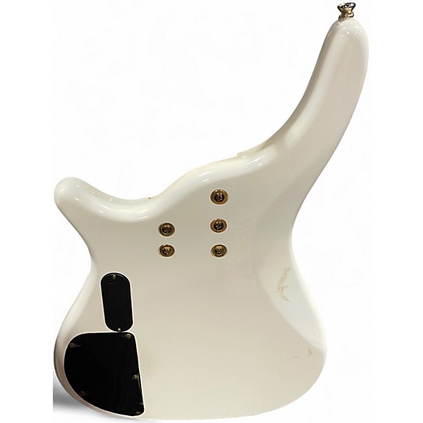 Used Douglas WOB 826 White Electric Bass Guitar