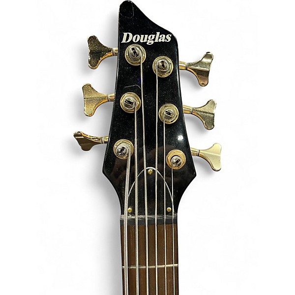 Used Douglas WOB 826 White Electric Bass Guitar