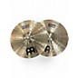 Used MEINL 13in HCS Hi Hat Pair Cymbal thumbnail