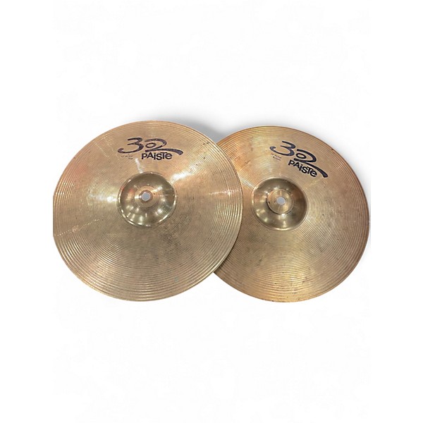 Used Paiste 13in 302 Hi Hat Pair Cymbal