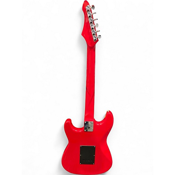 Used Aria Pro Ii FS SERIES Candy Apple Red Solid Body Electric Guitar