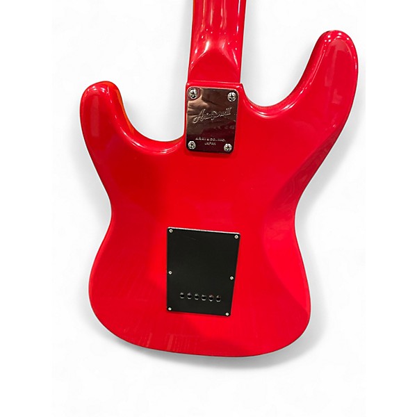 Used Aria Pro Ii FS SERIES Candy Apple Red Solid Body Electric Guitar
