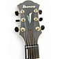 Used Ibanez afc125-bkf Flat Black Hollow Body Electric Guitar