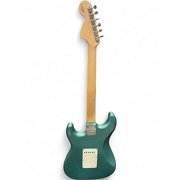 Used Fender 66 Stratocaster NOS RW TGM Sherwood Green Solid Body Electric Guitar