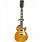 Used Gibson 1958 Les Paul Chambered Trans Gold Solid Body Electric Guitar thumbnail