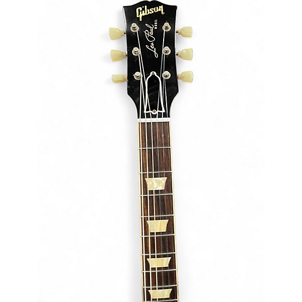 Used Gibson 1958 Les Paul Chambered Trans Gold Solid Body Electric Guitar