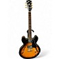 Used Gibson ES 335 Vintage Sunburst Hollow Body Electric Guitar