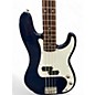 Used Squier Precision Bass Midnight Blue Electric Bass Guitar