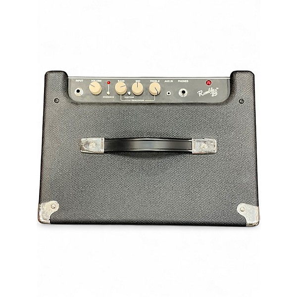 Used Fender Rumble 25 25W 1x10 Bass Combo Amp
