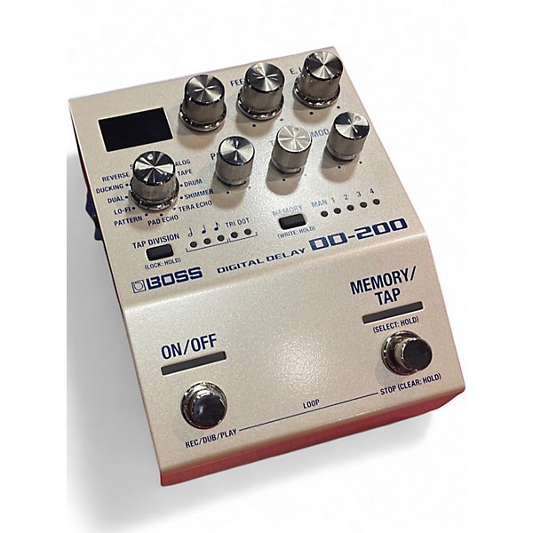 Used BOSS DD200 Digital Delay Effect Pedal