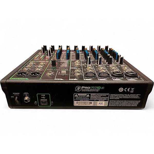 Used Mackie ProFX10 V3 Unpowered Mixer