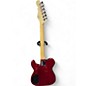 Used G&L Tribute ASAT Deluxe Crimson Red Trans Solid Body Electric Guitar