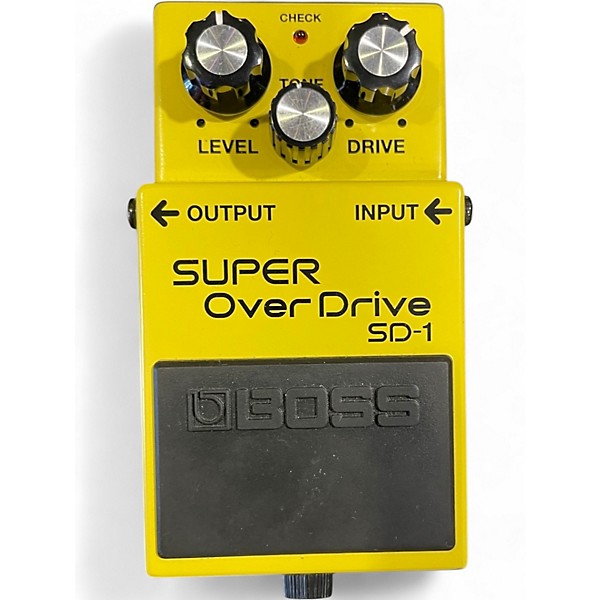 Used BOSS SD1 Super Overdrive Effect Pedal