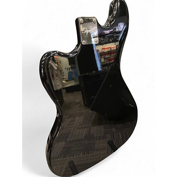 Used Squier Classic Vibe Bass VI Black Electric Bass Guitar