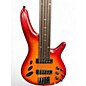 Used Ibanez SRD905F Crimson Red Burst Electric Bass Guitar