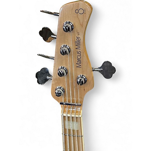 Used Sire MARCUS MILLER V7 VINTAGE Trans White Electric Bass Guitar