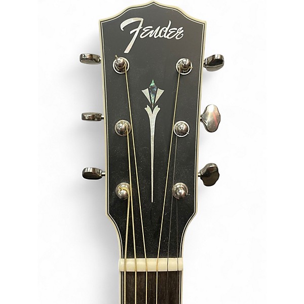 Used Fender PS-220E Natural Acoustic Electric Guitar