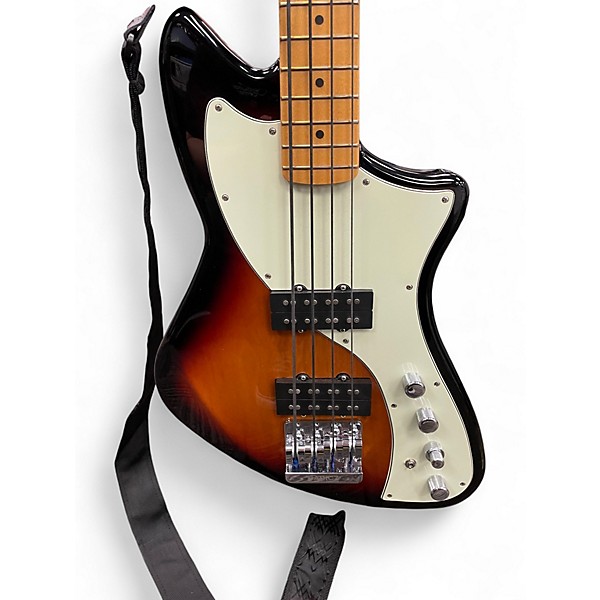 Used Fender Player Plus Active Meteora 3 Color Sunburst Electric Bass Guitar