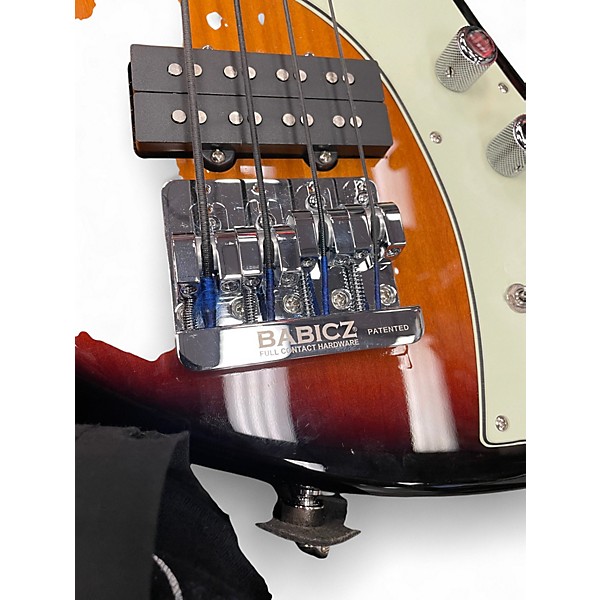 Used Fender Player Plus Active Meteora 3 Color Sunburst Electric Bass Guitar