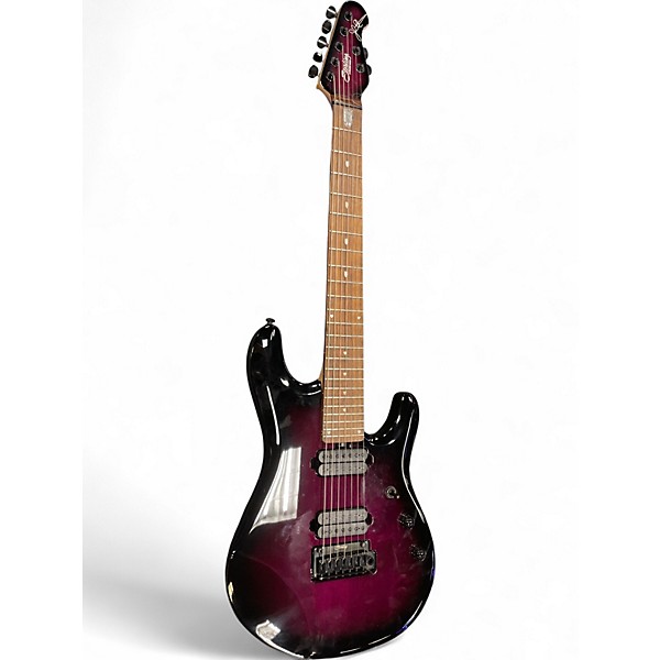 Used Sterling by Music Man JP70 John Petrucci Signature Purple Solid Body Electric Guitar