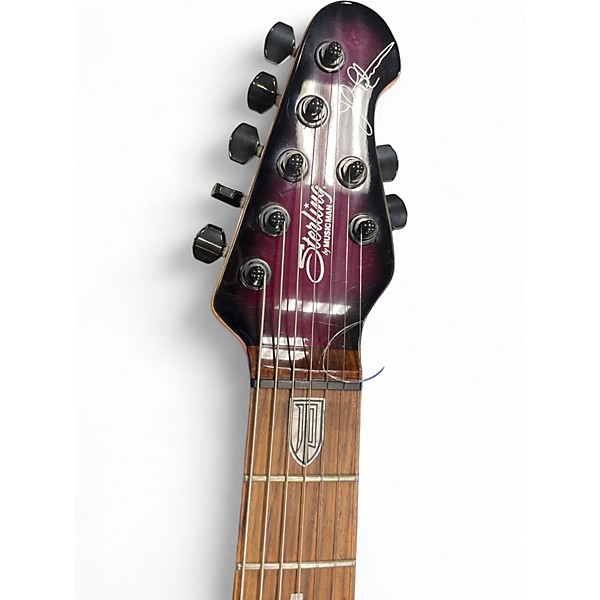 Used Sterling by Music Man JP70 John Petrucci Signature Purple Solid Body Electric Guitar