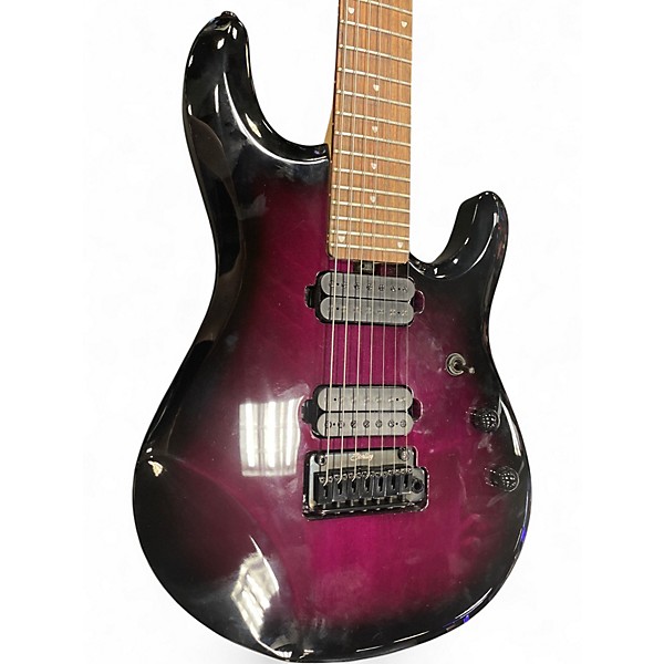 Used Sterling by Music Man JP70 John Petrucci Signature Purple Solid Body Electric Guitar