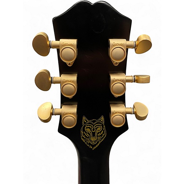 Used Epiphone Emily Wolfe Sheraton Black Hollow Body Electric Guitar
