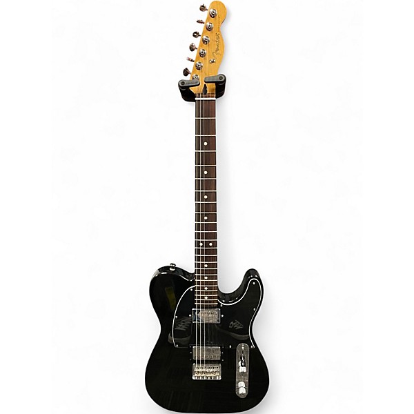 Used Fender American Professional II Telecaster Black Solid Body Electric Guitar