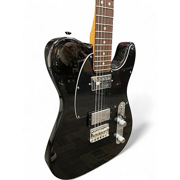 Used Fender American Professional II Telecaster Black Solid Body Electric Guitar