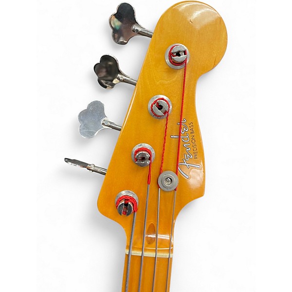 Used Fender 1957 Reissue Precision Bass 2 Color Sunburst Electric Bass Guitar