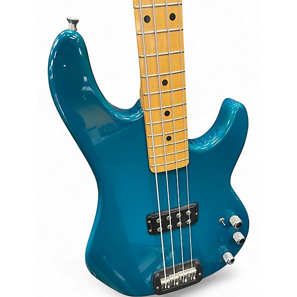 Vintage 1980s G&L L1000 Green Electric Bass Guitar
