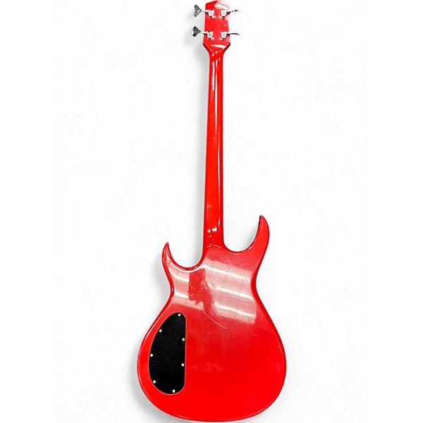 Used Carvin LB40 Red Electric Bass Guitar