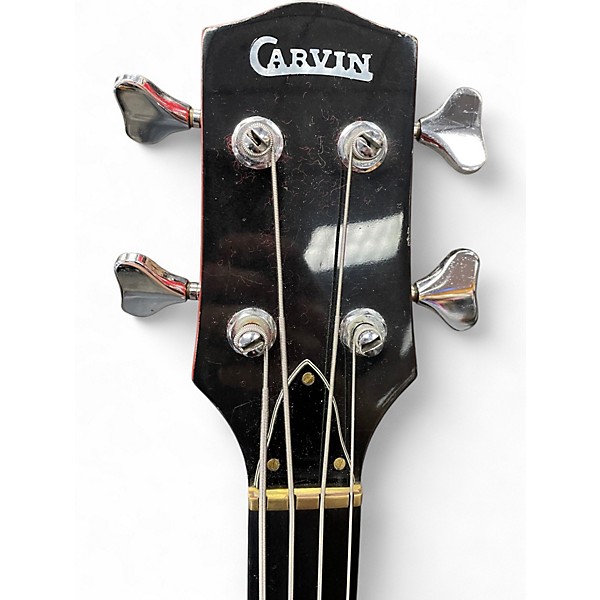 Used Carvin LB40 Red Electric Bass Guitar