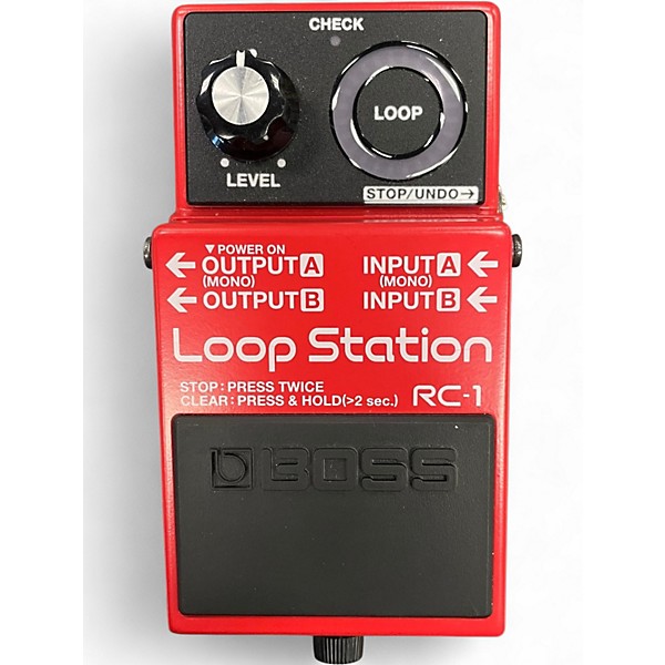 Used BOSS RC1 Loop Station Pedal