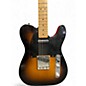Used Fender Road Worn 1950S Telecaster 2 Color Sunburst Solid Body Electric Guitar