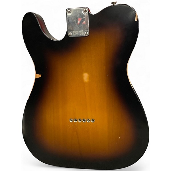 Used Fender Road Worn 1950S Telecaster 2 Color Sunburst Solid Body Electric Guitar