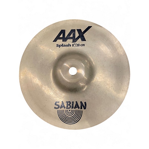 Used SABIAN 8in AAX Splash Cymbal