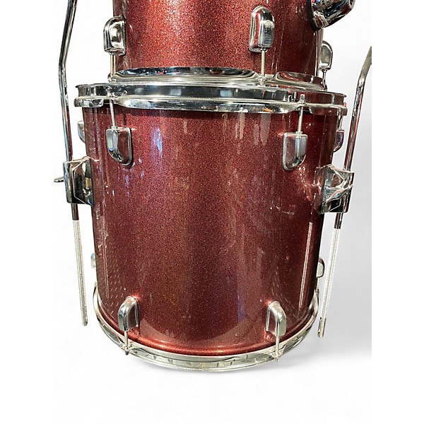 Used PDP by DW 4 Piece ENCORE Metallic Red Drum Kit