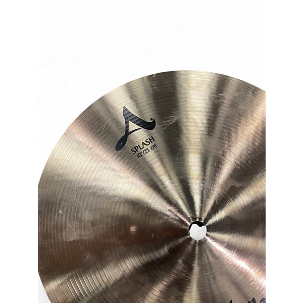 Used Zildjian 10in A Series 10 inch Splash Cymbal