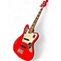 Used 2007 Fender JAB J-Craft Jaguar Bass Hot Rod Red Electric Bass Guitar