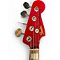 Used 2007 Fender JAB J-Craft Jaguar Bass Hot Rod Red Electric Bass Guitar