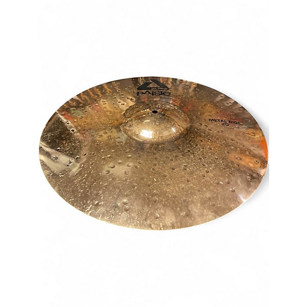 Used Paiste 20in Alpha Metal Ride Brilliant Cymbal
