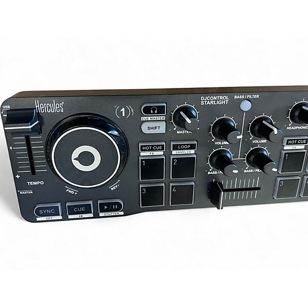 Used Hercules DJ DJCONTRO STARLIGHT DJ Controller