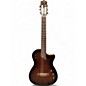 Used Cordoba Stage Brown Sunburst Classical Acoustic Electric Guitar thumbnail