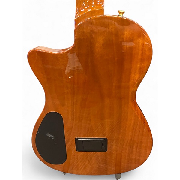 Used Cordoba Stage Brown Sunburst Classical Acoustic Electric Guitar