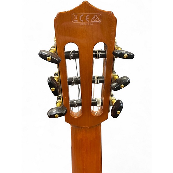 Used Cordoba Stage Brown Sunburst Classical Acoustic Electric Guitar