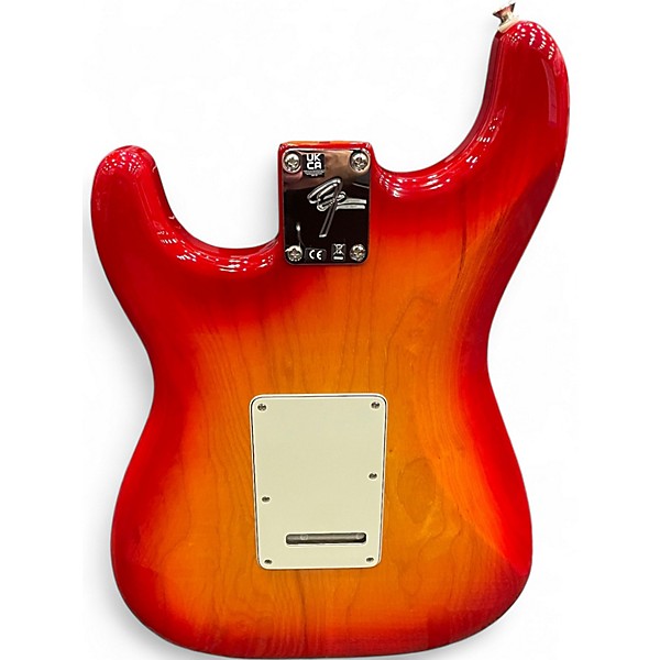 Used Fender Player II Stratocaster Cherry Sunburst Solid Body Electric Guitar