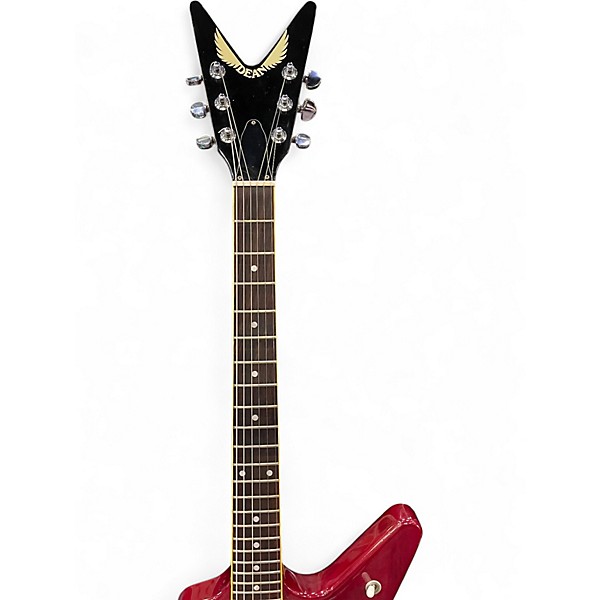 Vintage 1981 Dean ML RED Red Solid Body Electric Guitar