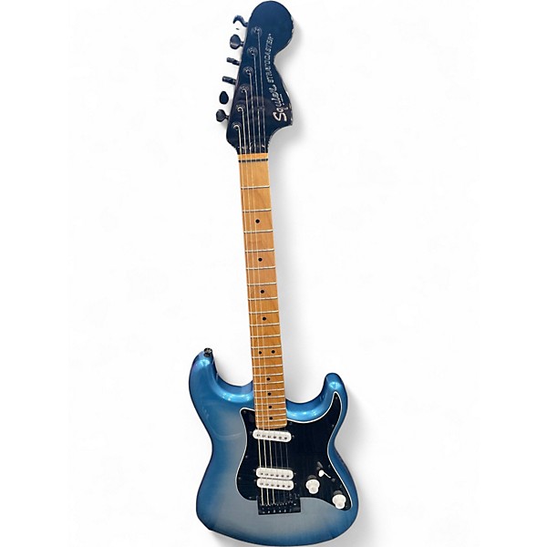 Used Squier Contemporary Stratocaster Blue Burst Solid Body Electric Guitar